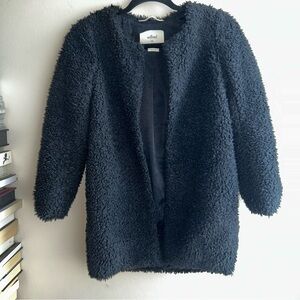 Aritzia Wilfred Laboratoire Fur Teddy Sherpa Coat